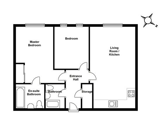 194, Postbox, Birmingham floorplan