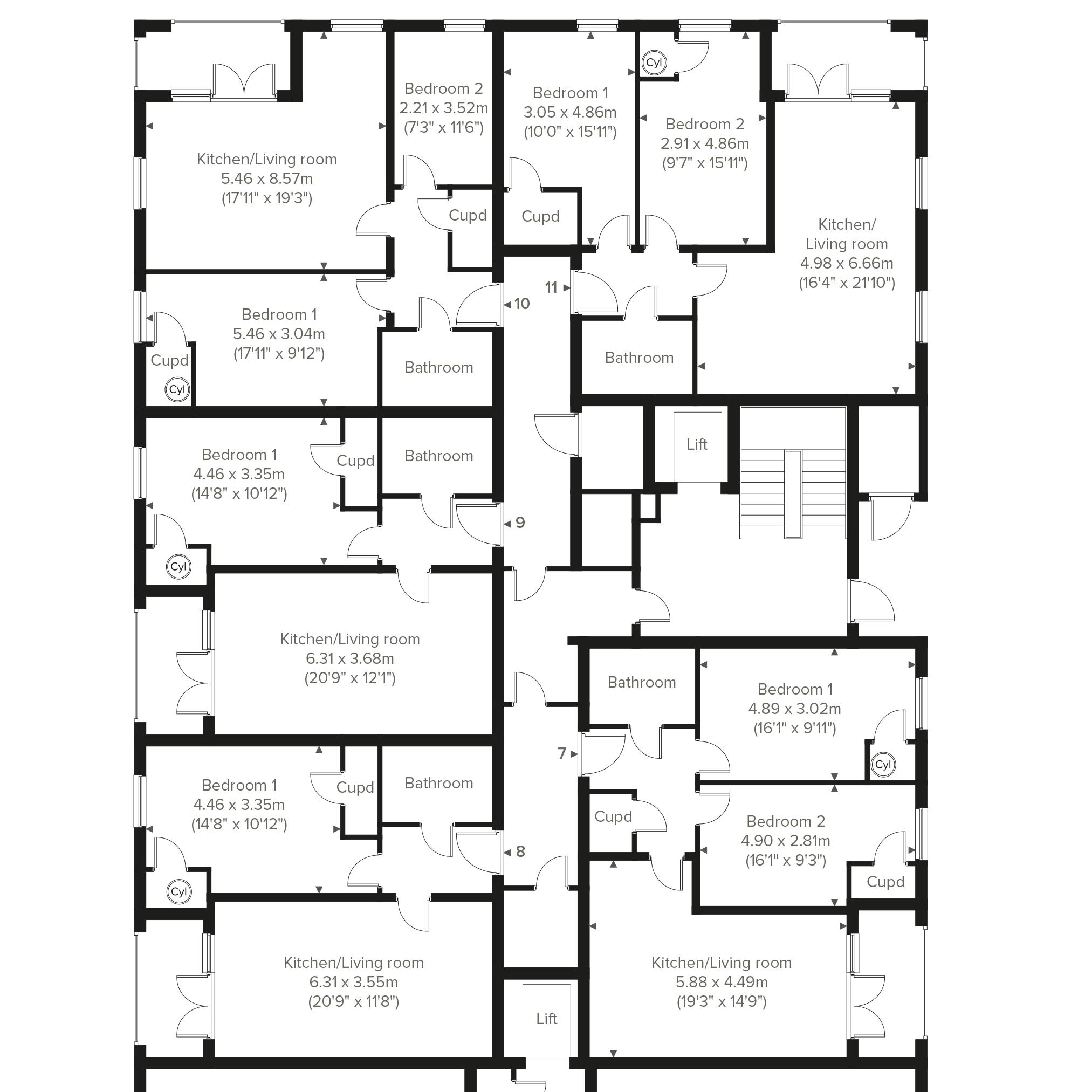 9, Crown Quay Lane, Sittingbourne floorplan