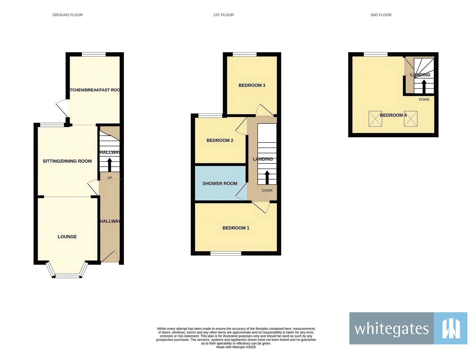 95, Ince Avenue, Liverpool floorplan
