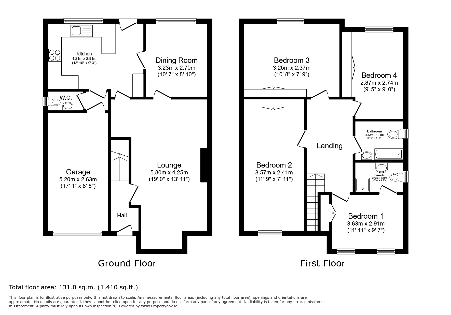 69, Meadow Vale, Wakefield floorplan