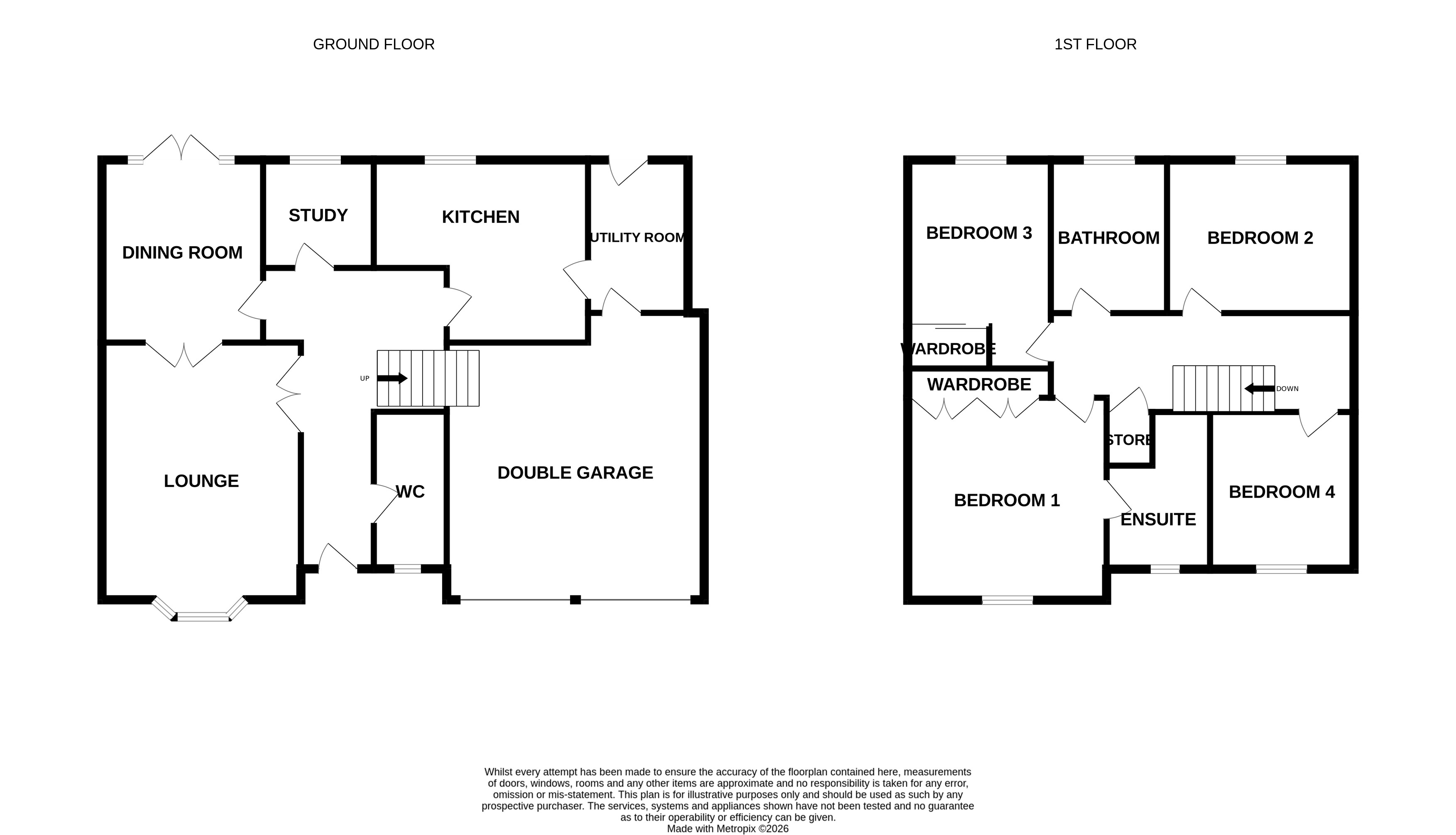 3, Isiah Avenue, Telford floorplan