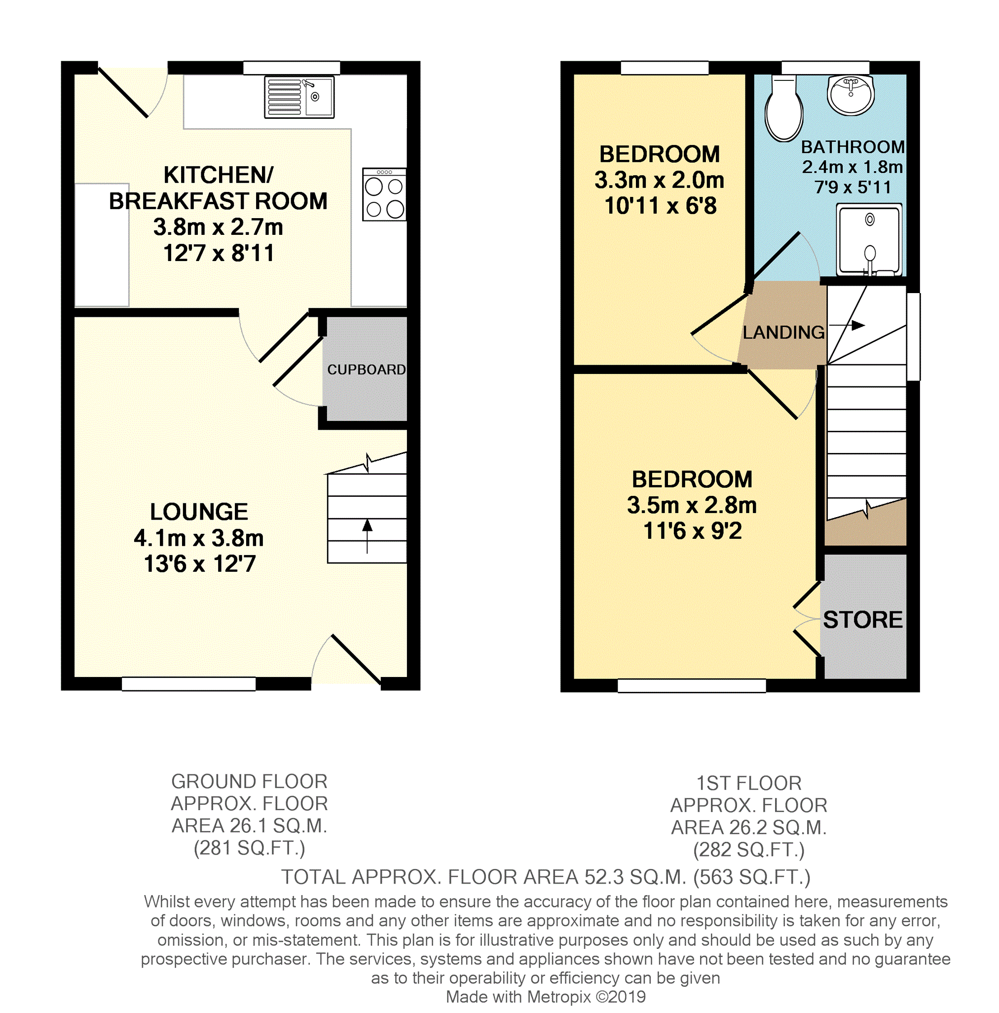 2 Bedrooms Semi-detached house for sale in Glenwood Drive, Manchester M24