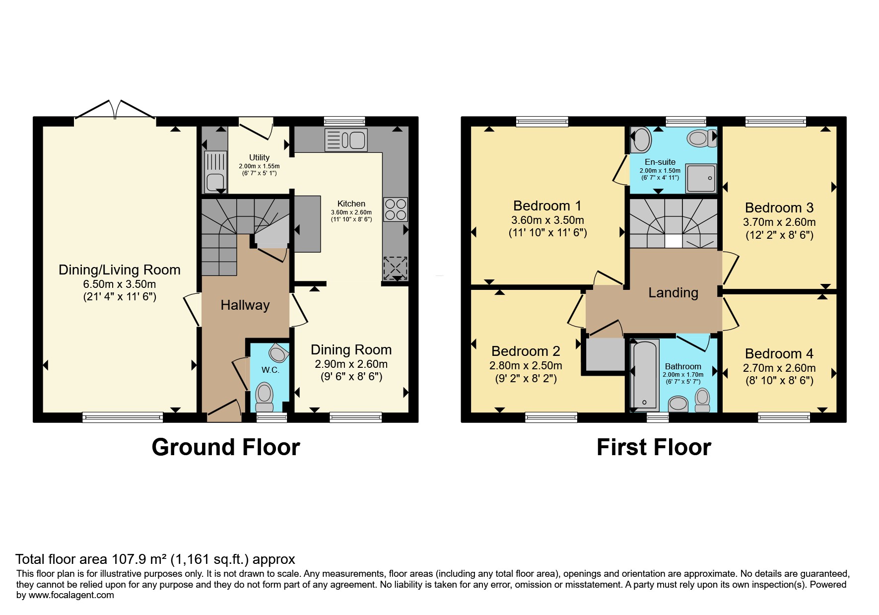 16, Heol Y Groes, Cwmbran floorplan