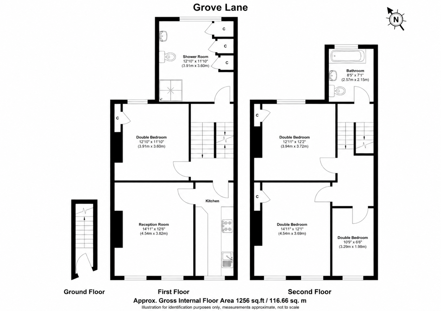 Grove Lane, London floorplan