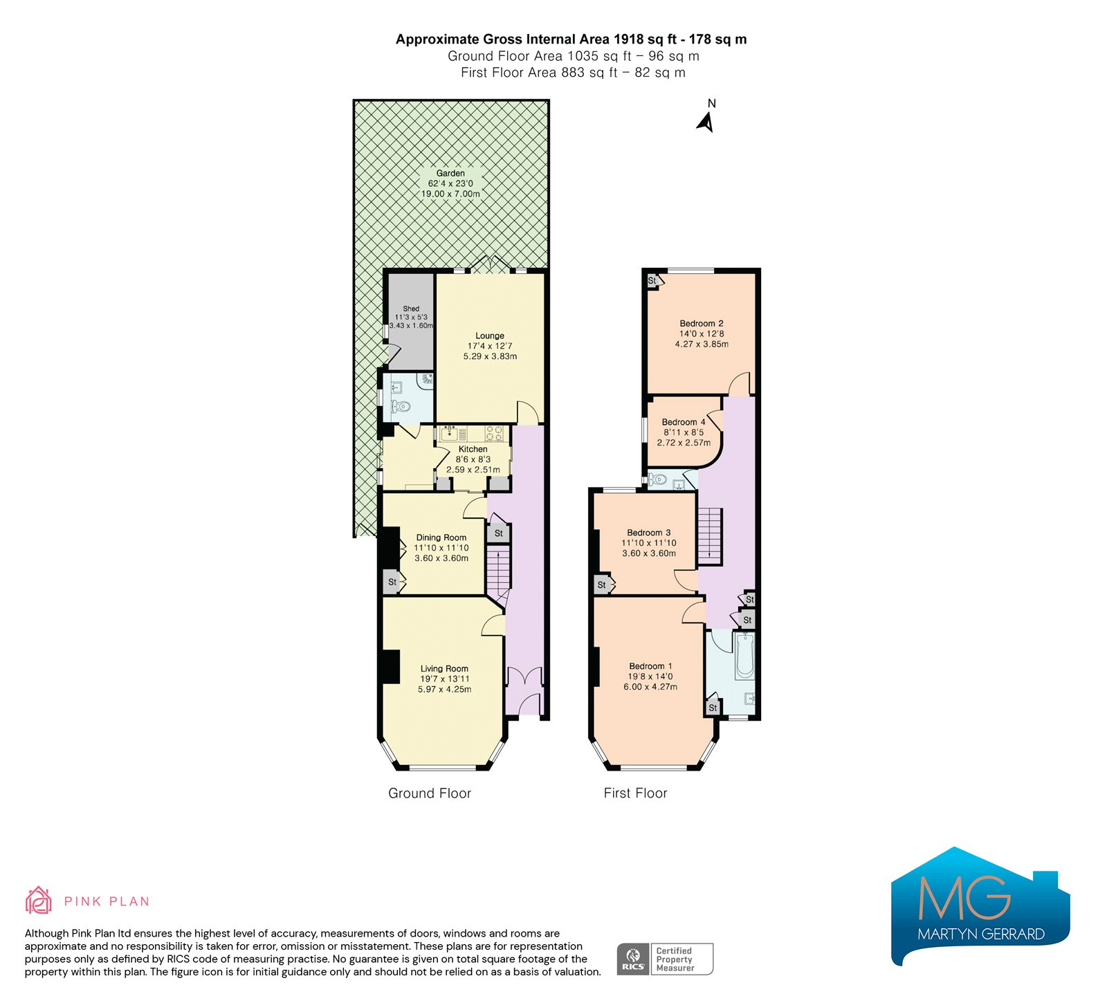 33, Mountfield Road, London floorplan