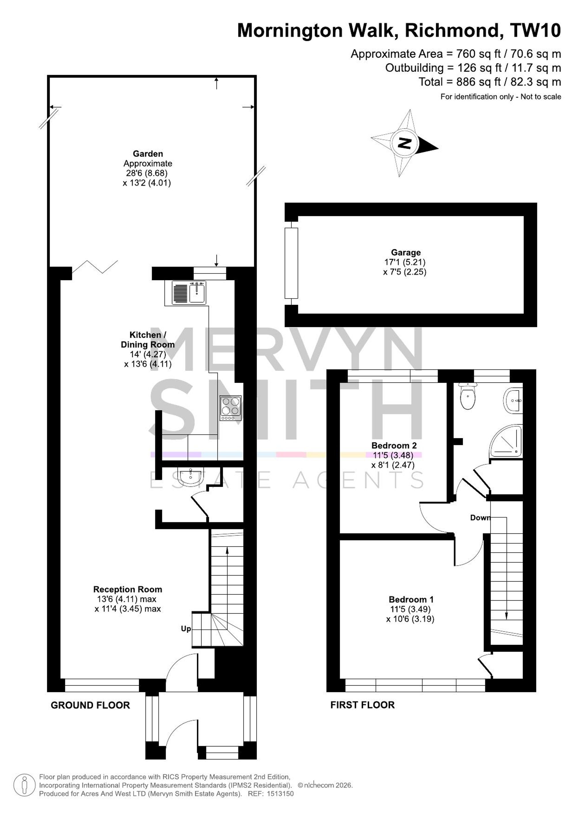 20 Mornington Walk, Richmond floorplan