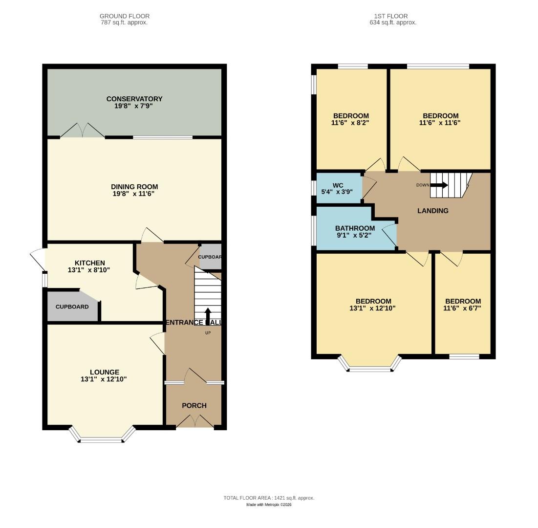 62, Tattersall Gardens, Leigh-On-Sea floorplan