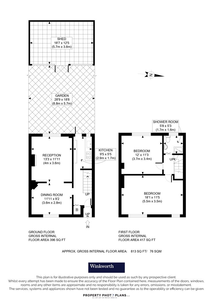 109, Westway, London floorplan