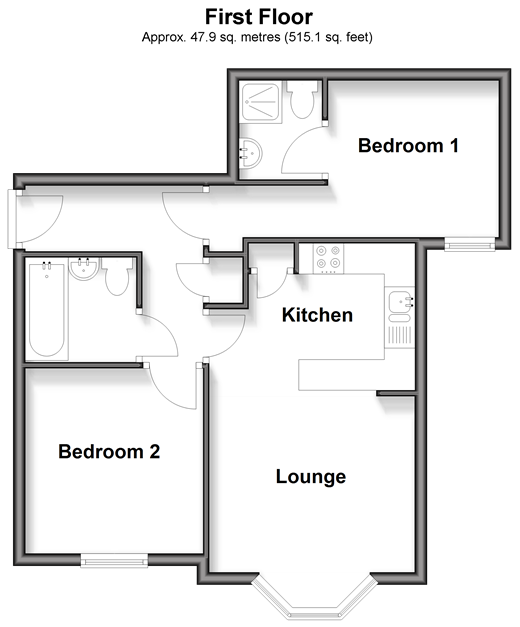 Alpine Road, Ventnor floorplan