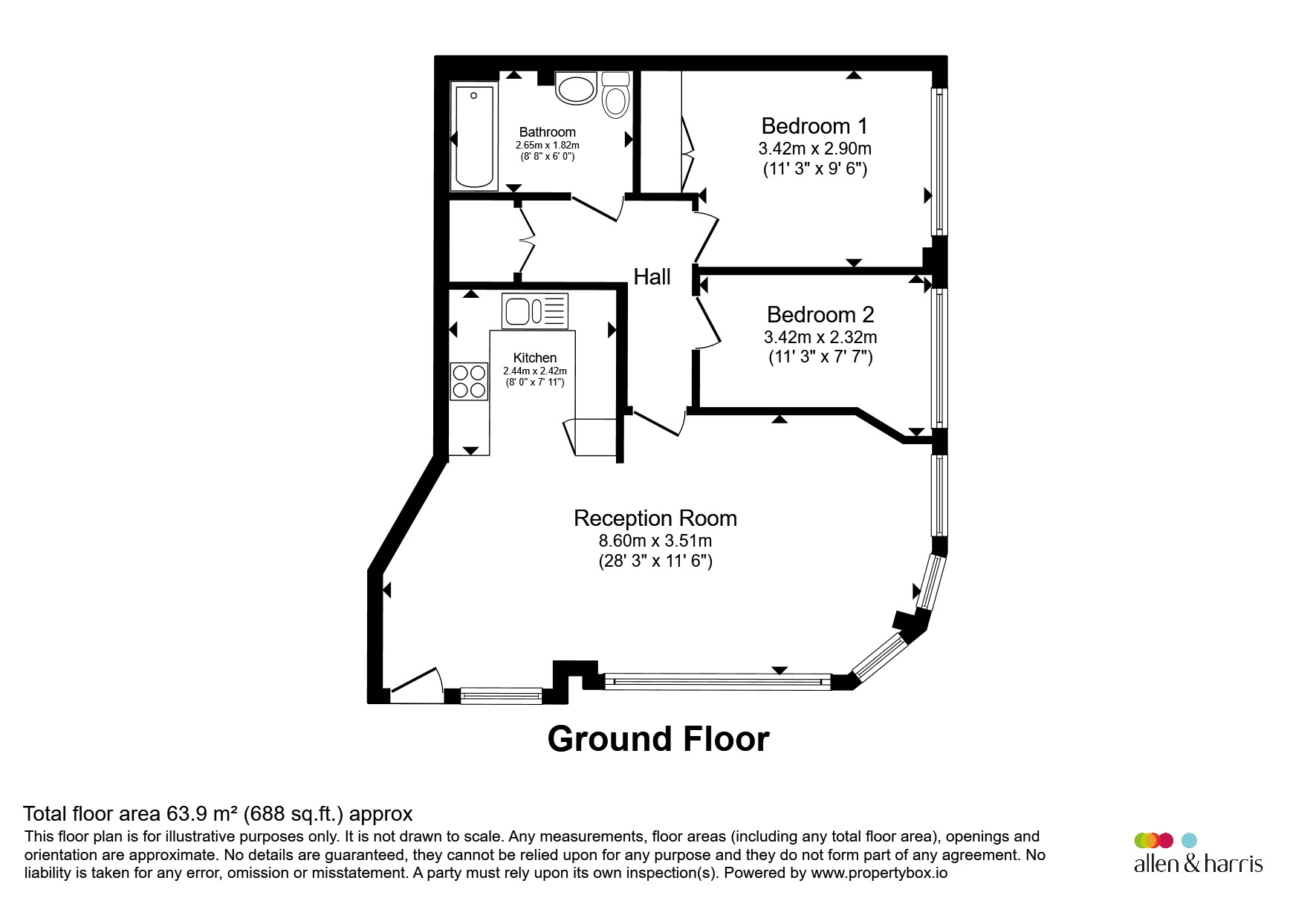 Bentham Close, Swindon floorplan