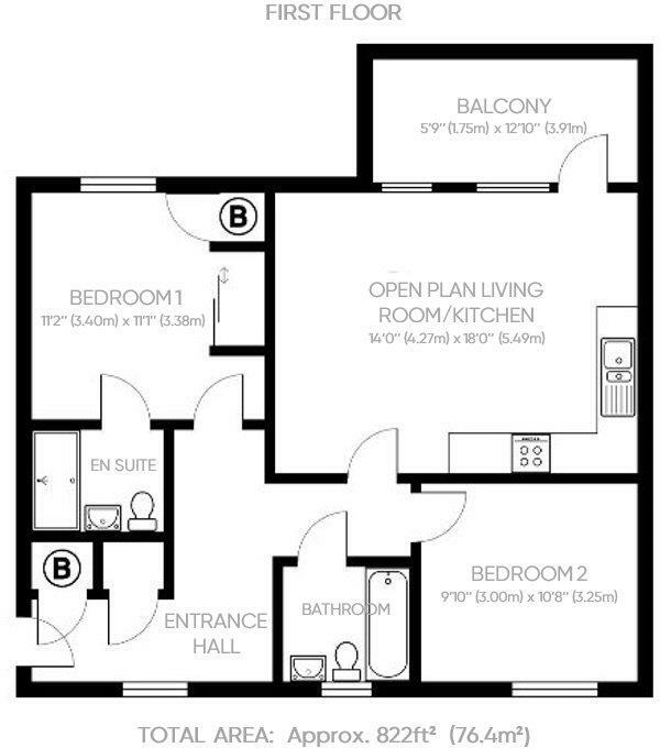 Whittle Avenue, Cambridge floorplan
