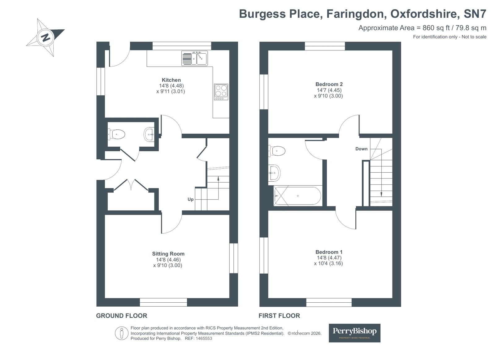 2, Burgess Place, Oxfordshire floorplan