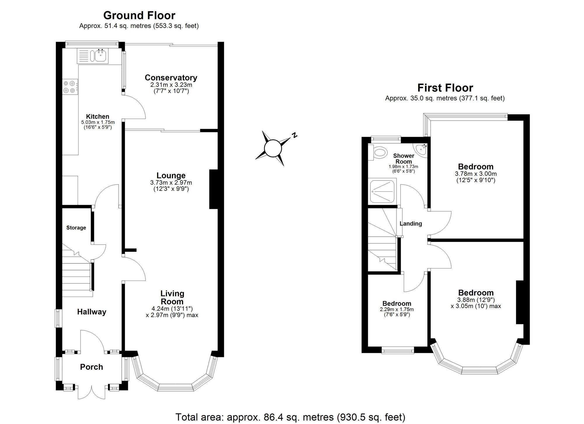 43 Dovedale Avenue, Ilford floorplan