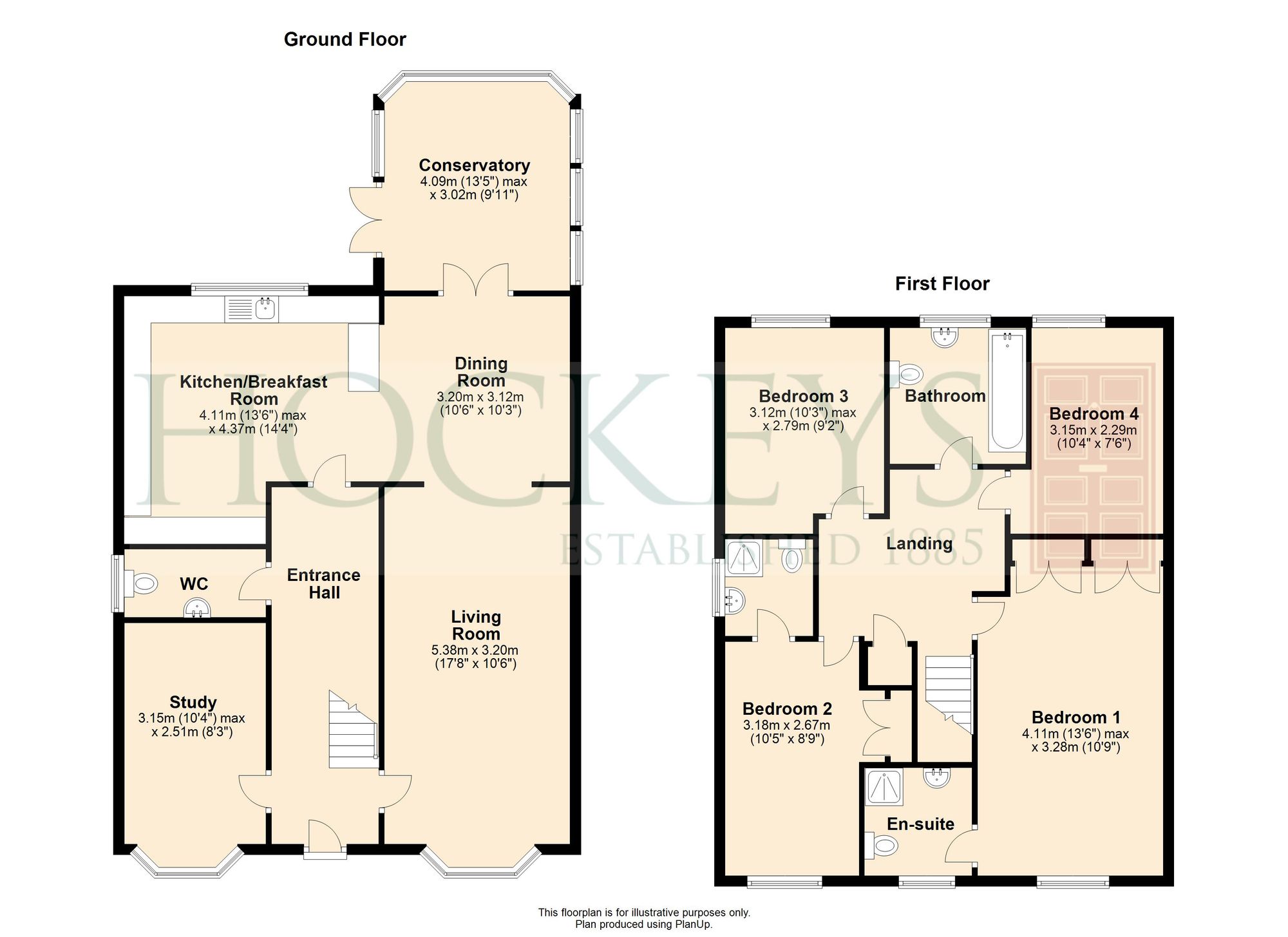 23 Chantry Close, Cambridge floorplan