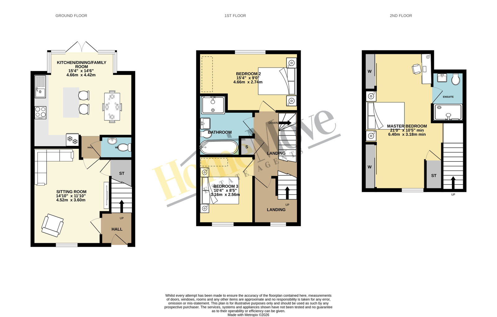 Plot 11, The Thornton, Romans Fields Development, Harpole floorplan