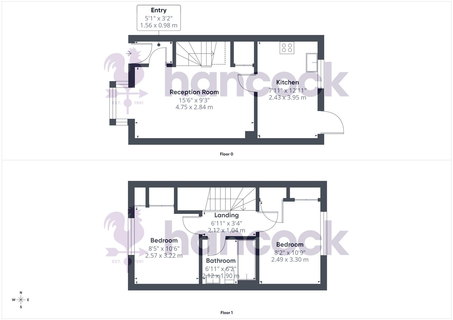 4, Woodfield Close, West Sussex floorplan