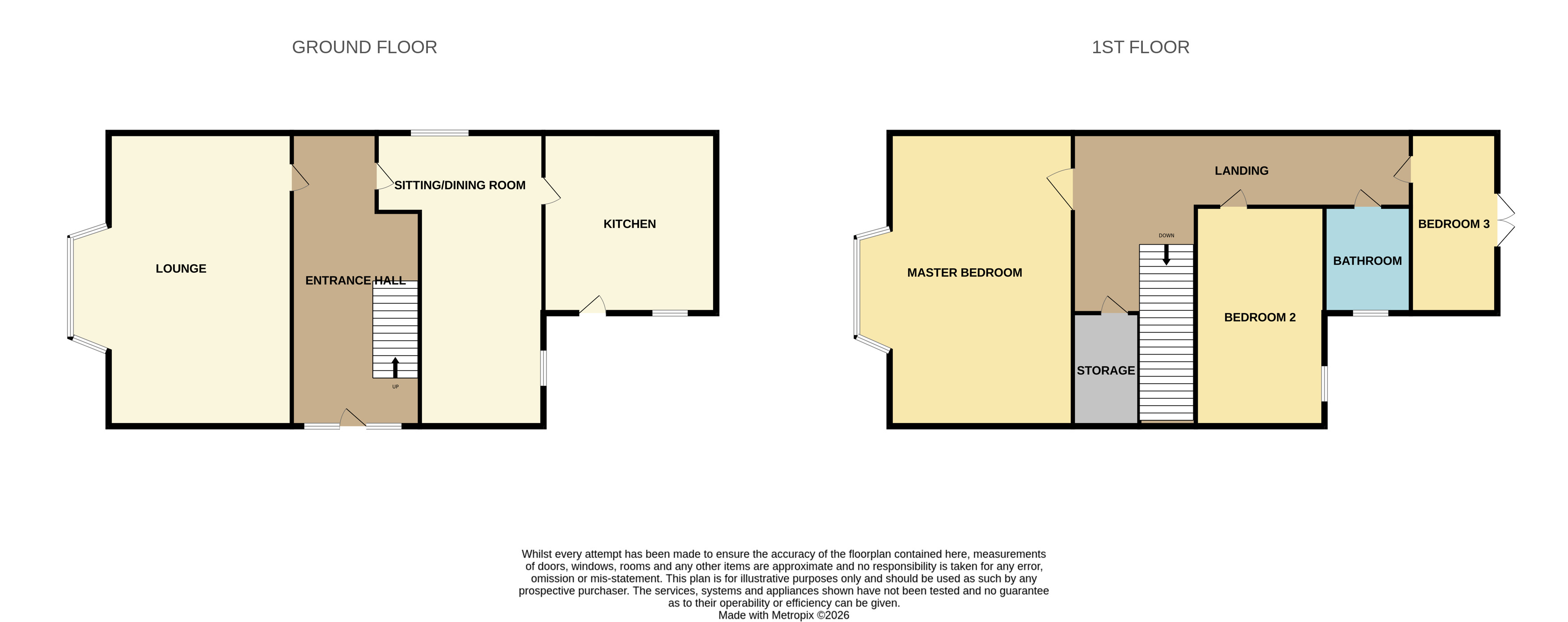 130, Birmingham Road, Nuneaton floorplan