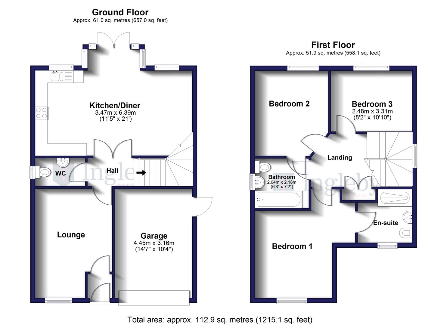 17, Dalston Close, Skelton-In-Cleveland floorplan