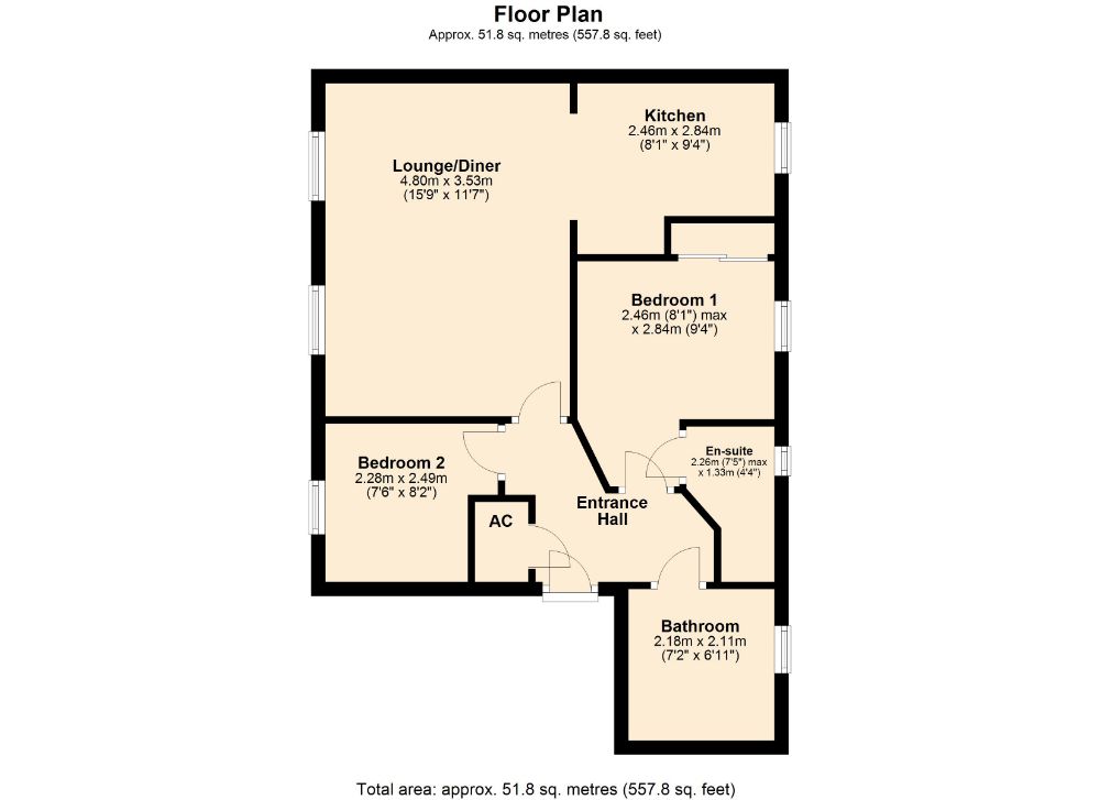 2 Bedrooms Flat for sale in Bluebell Rise, Grange Park, Northampton NN4