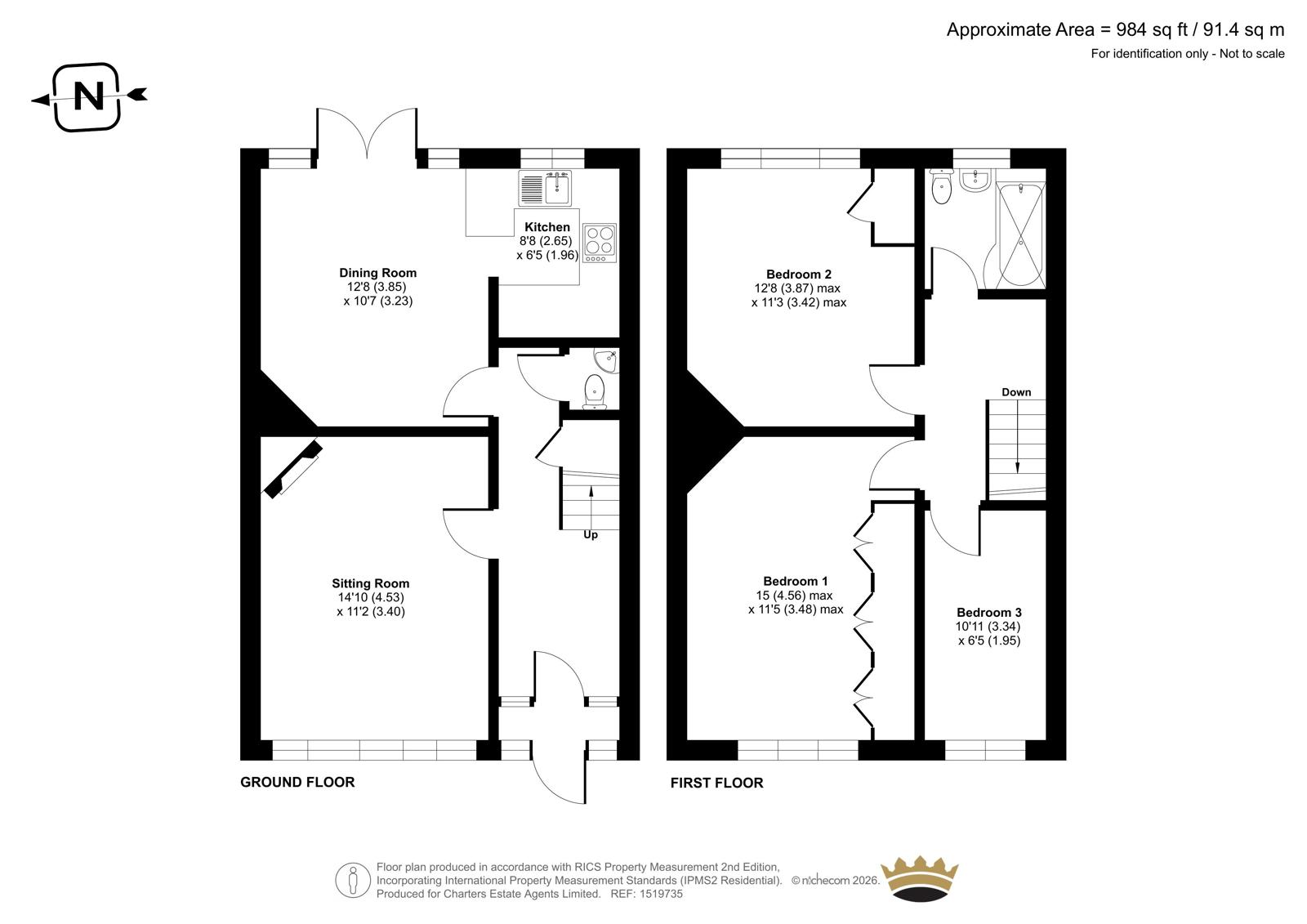 20, Southdownview Road, West Sussex floorplan
