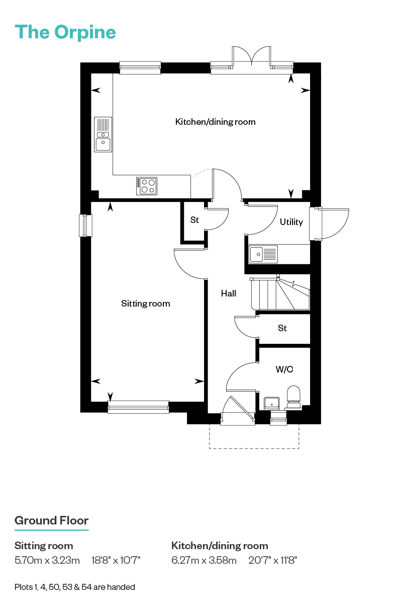 4, Bofors View, Uckfield, Tn22 2Dz floorplan