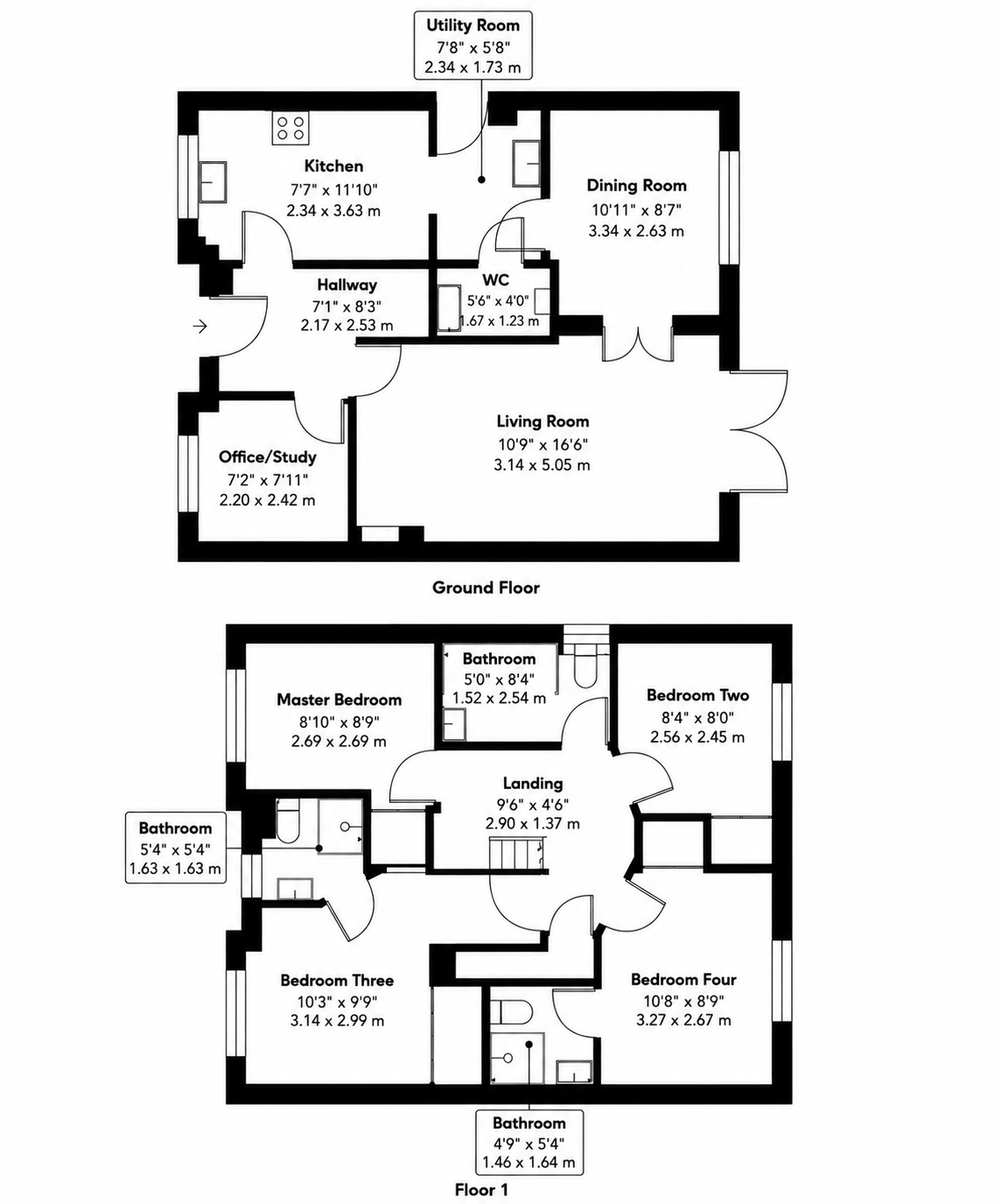 38, Moorhen Drive, Reading floorplan