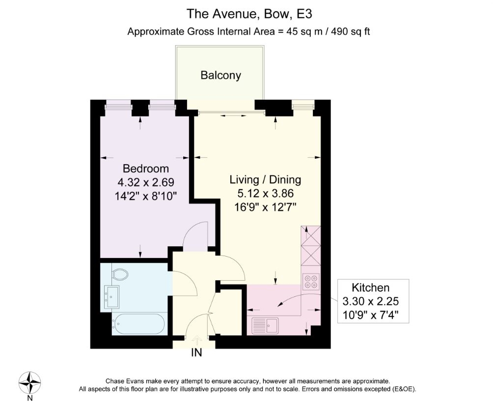 1 Bedrooms Flat to rent in Ivy Point, No 1 The Avenue, Bow E3