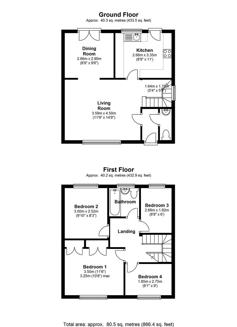 3, The Limes, Cambridge floorplan