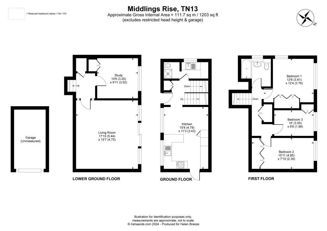 2, Middlings Rise, Sevenoaks floorplan