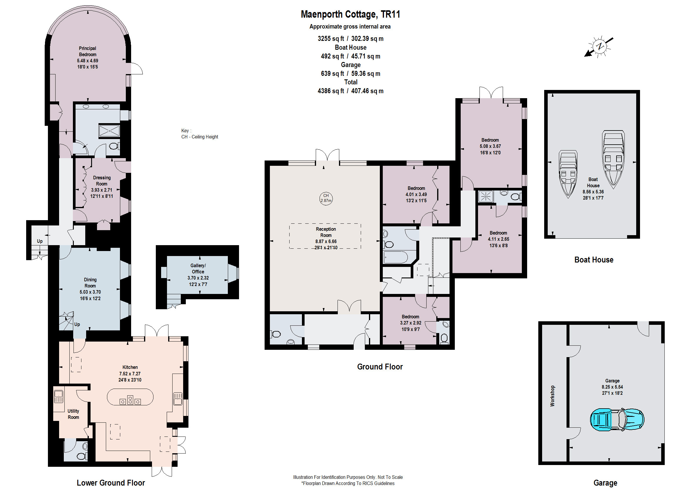 Maenporth Cottage,, Maenporth, Cornwall floorplan