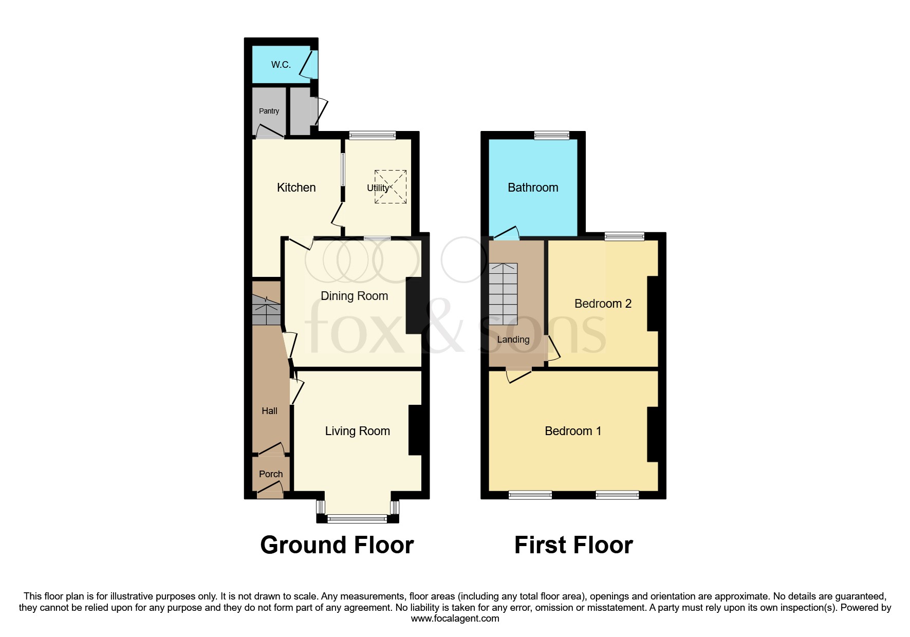 11, Alexandra Road, Axminster floorplan
