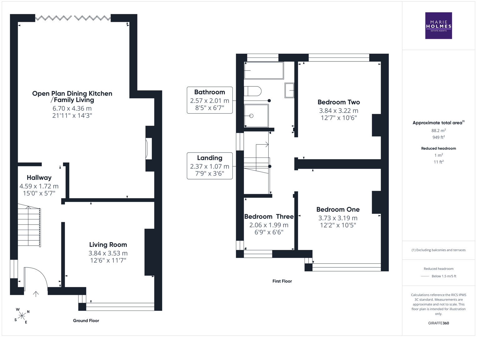 8, Winmarleigh Road, Preston floorplan