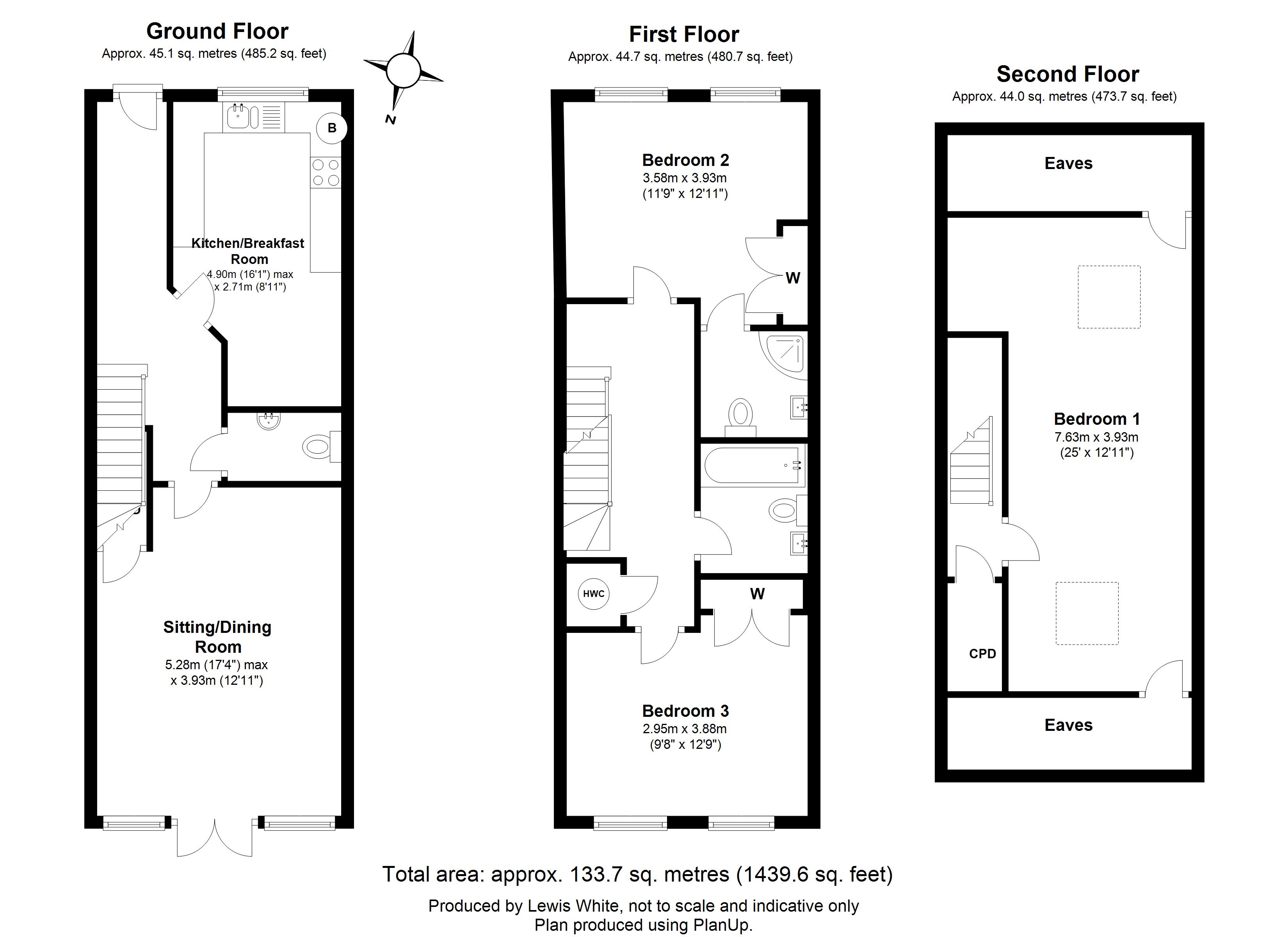 3 bed end terrace house for sale in Allingham Road, Reigate, Surrey RH2