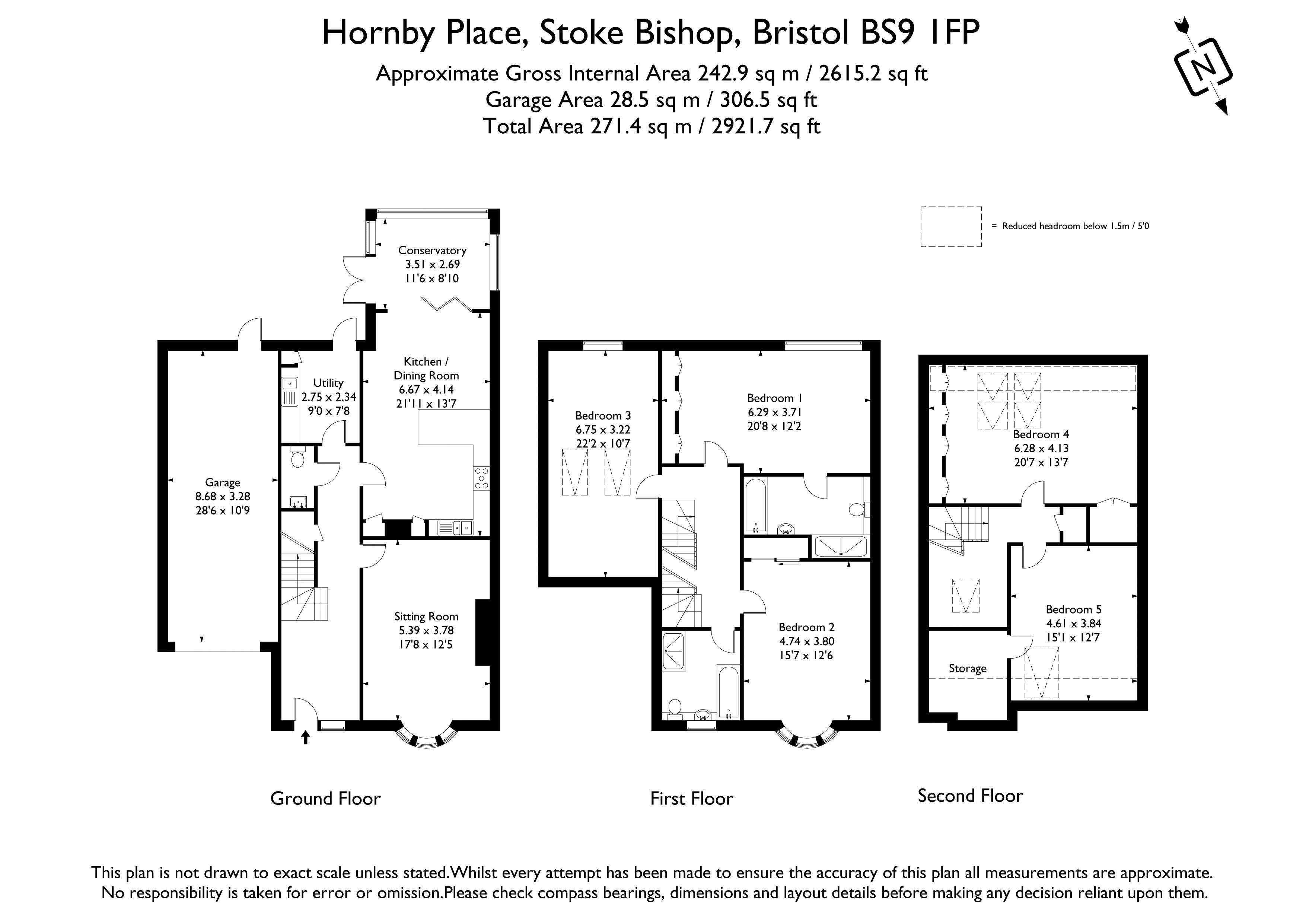 11, Hornby Place, (off Parrys Lane), Bristol floorplan