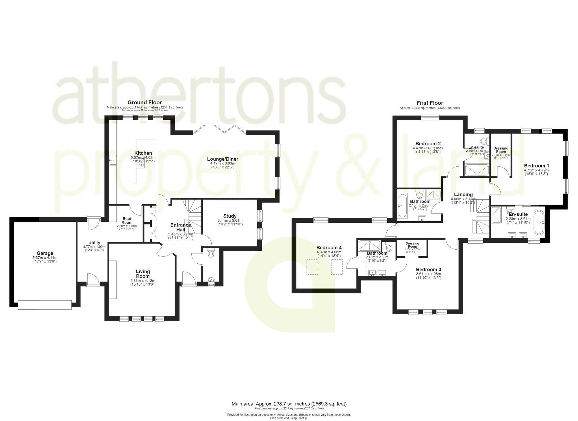 1 Franklin Hill, Blackburn floorplan