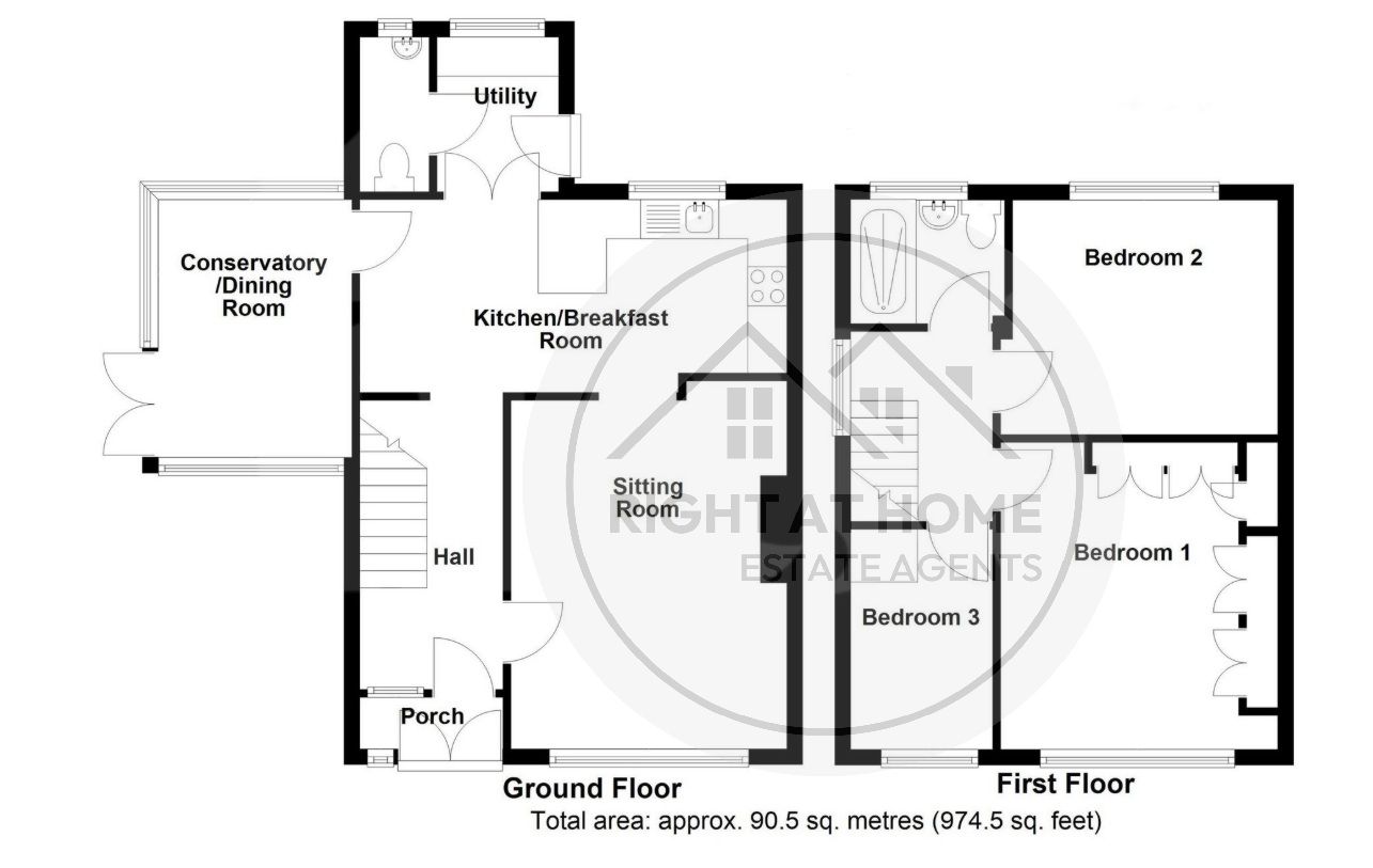 7 Woodbury View, Exeter floorplan