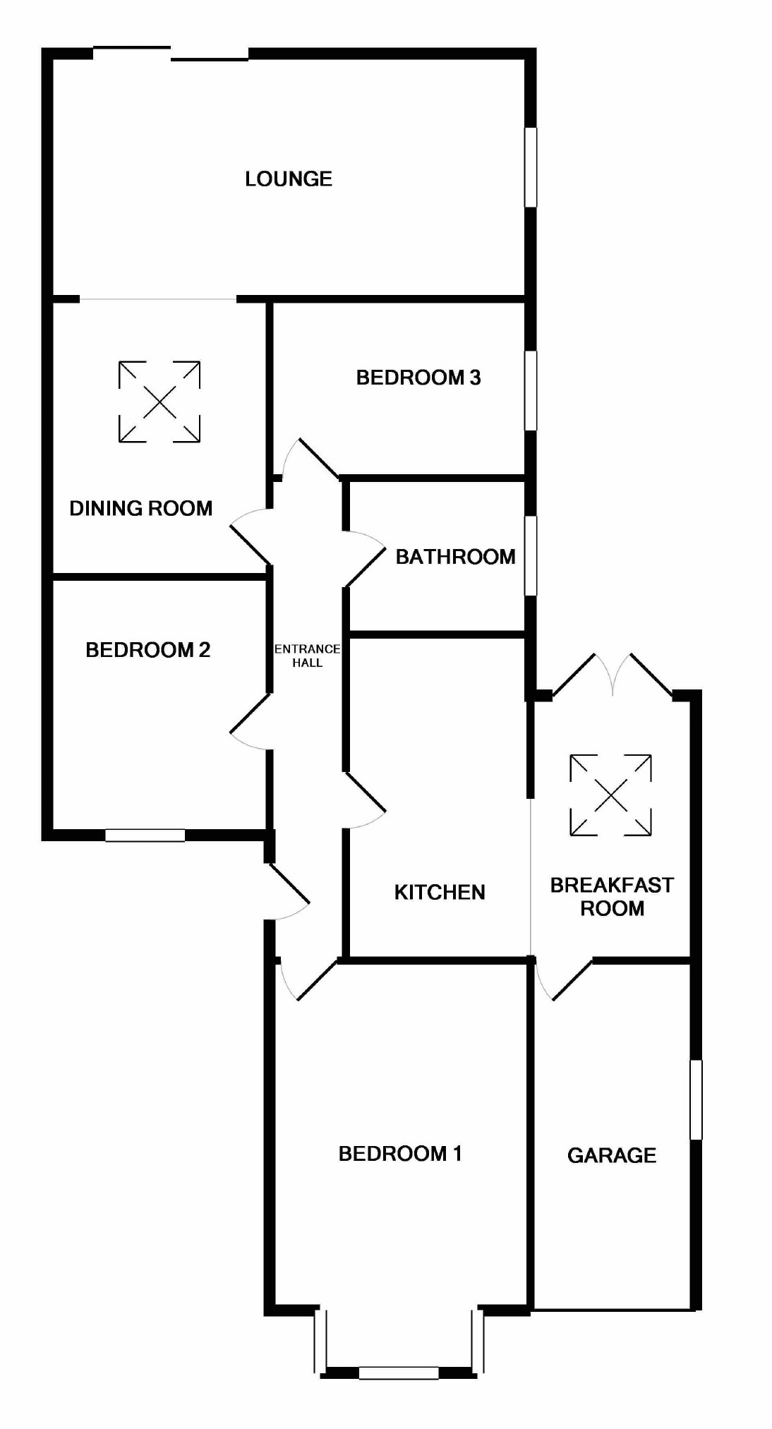 3 Bedrooms Bungalow for sale in Rodney Close, Longlevens, Gloucester GL2