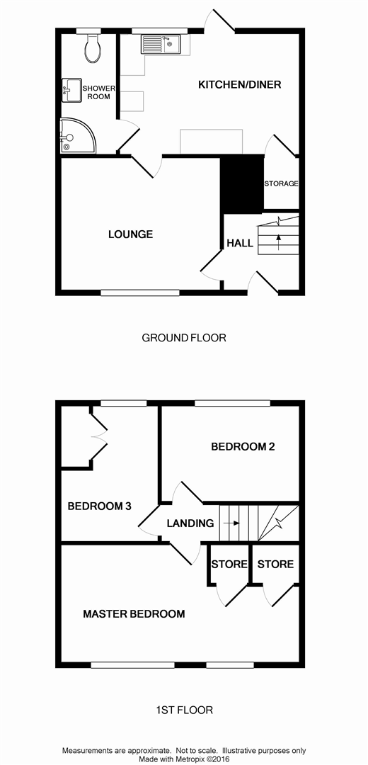 105, Lydney Road, Bristol floorplan