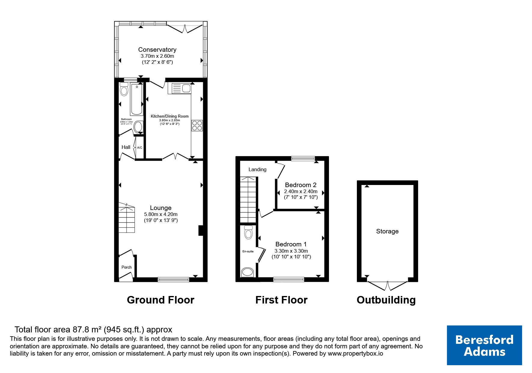 2 Hen Dyrpeg/Hen Durnpike,, Penmynydd, Anglesey floorplan