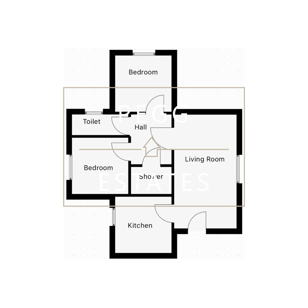 84 Merritt Flats, Paignton floorplan