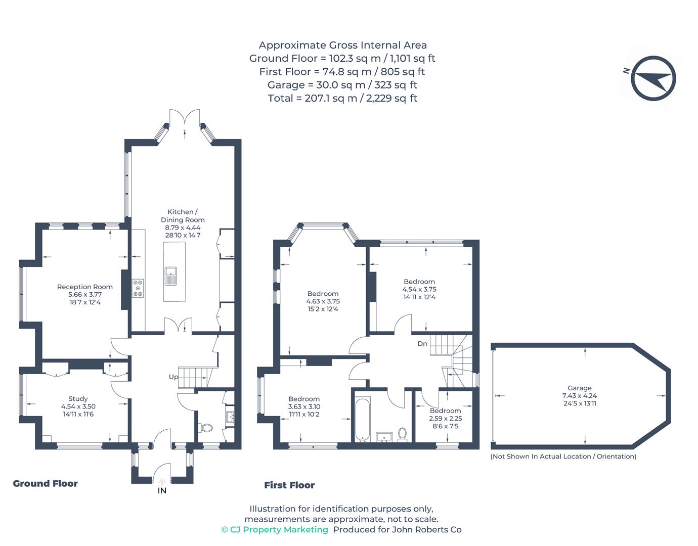 Beechcroft, Shire Lane, Chorleywood floorplan