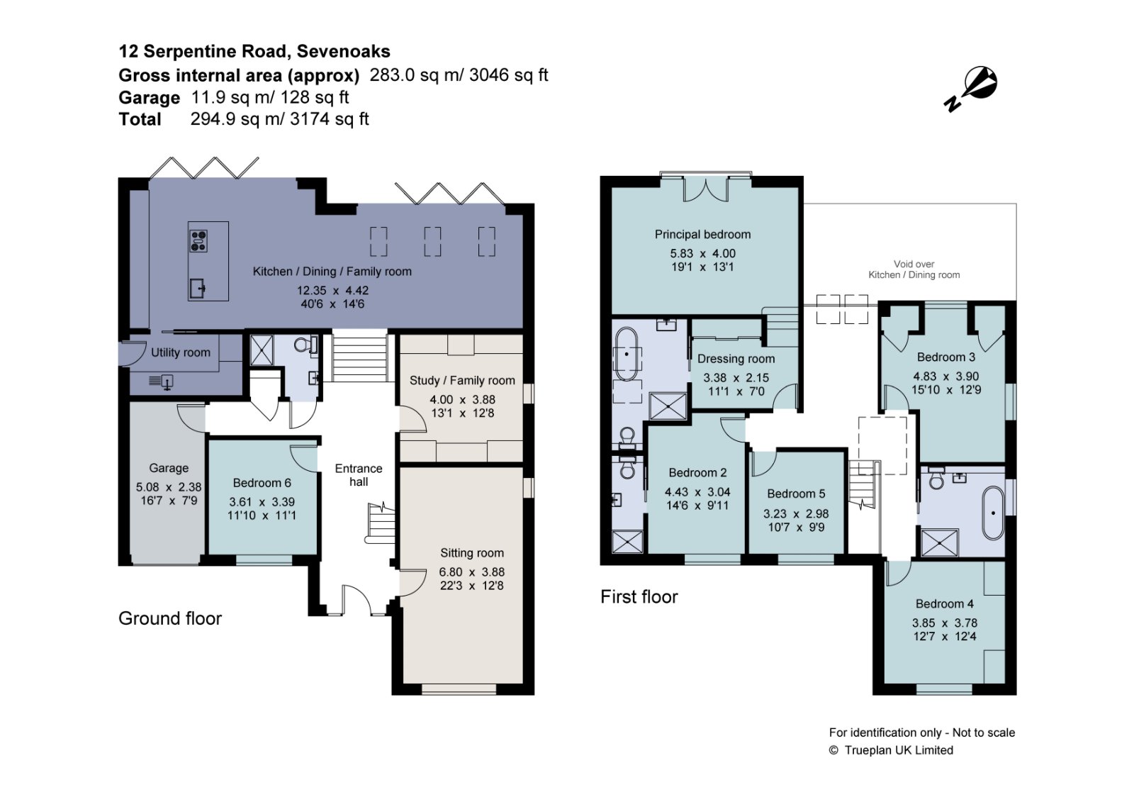 12, Serpentine Road, Kent floorplan