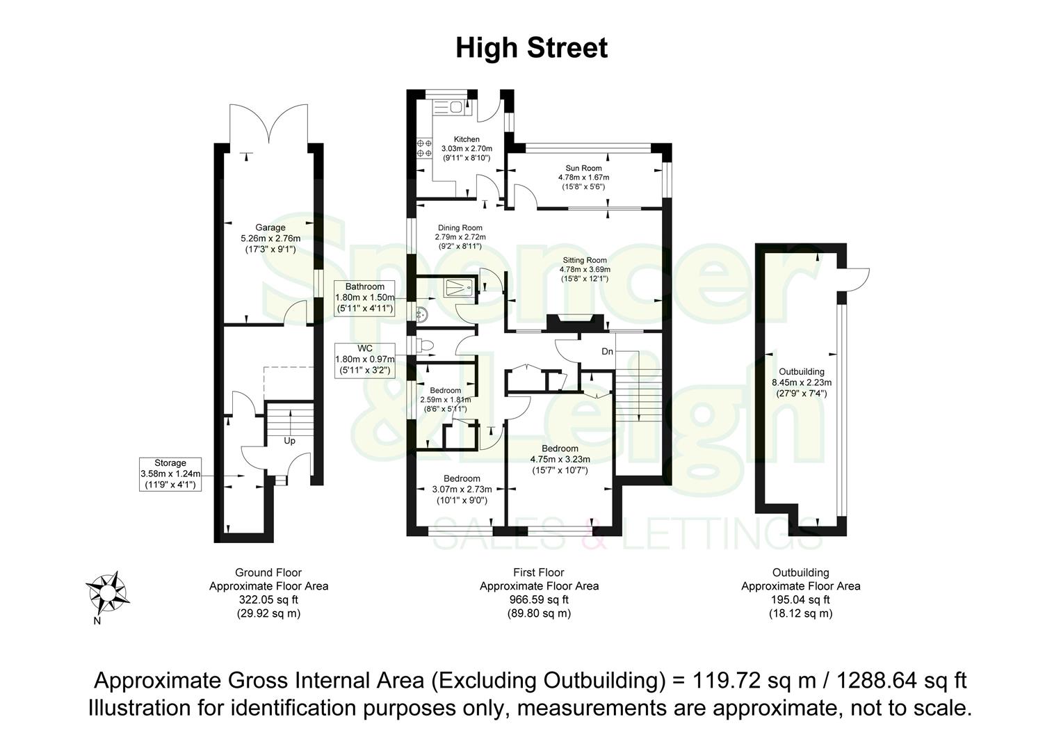 High Street, Brighton floorplan