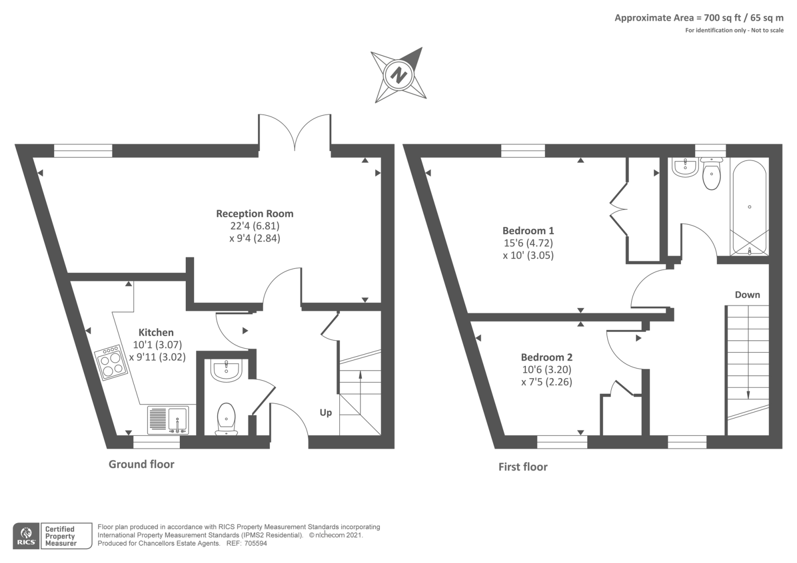 18, The Lawns, Carterton floorplan
