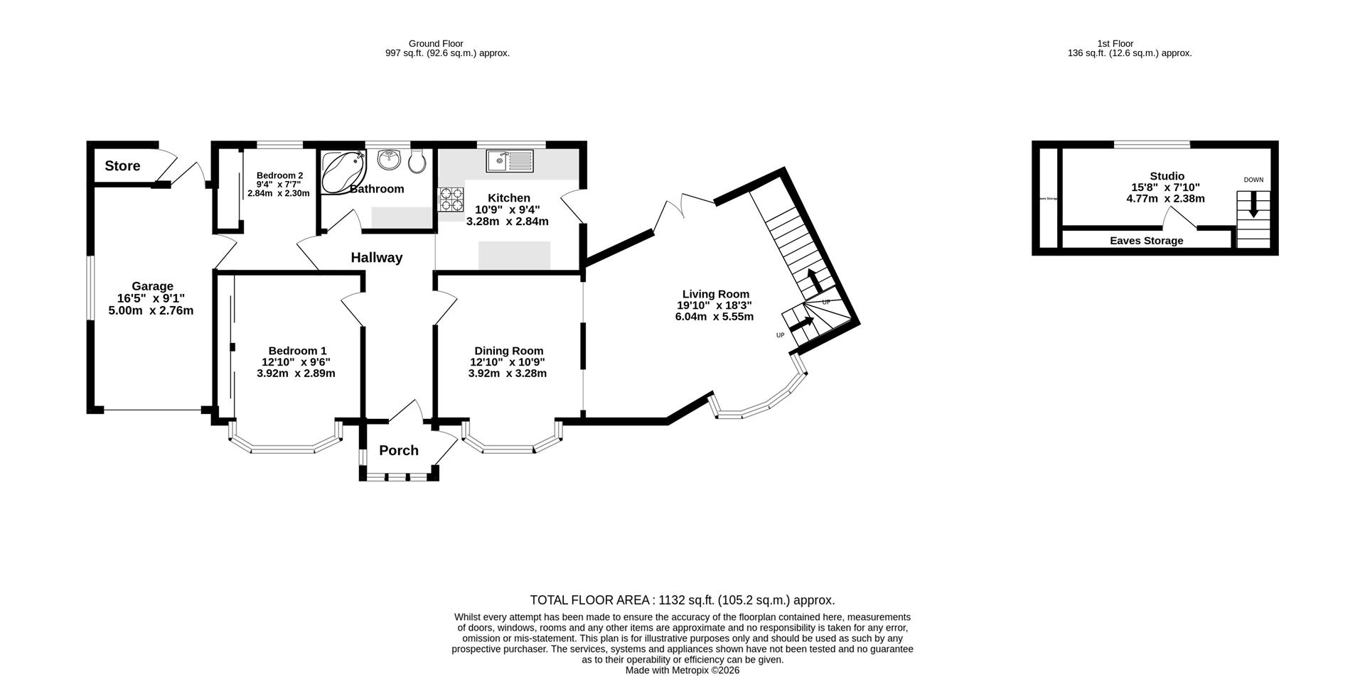33, Almsford Drive, York floorplan