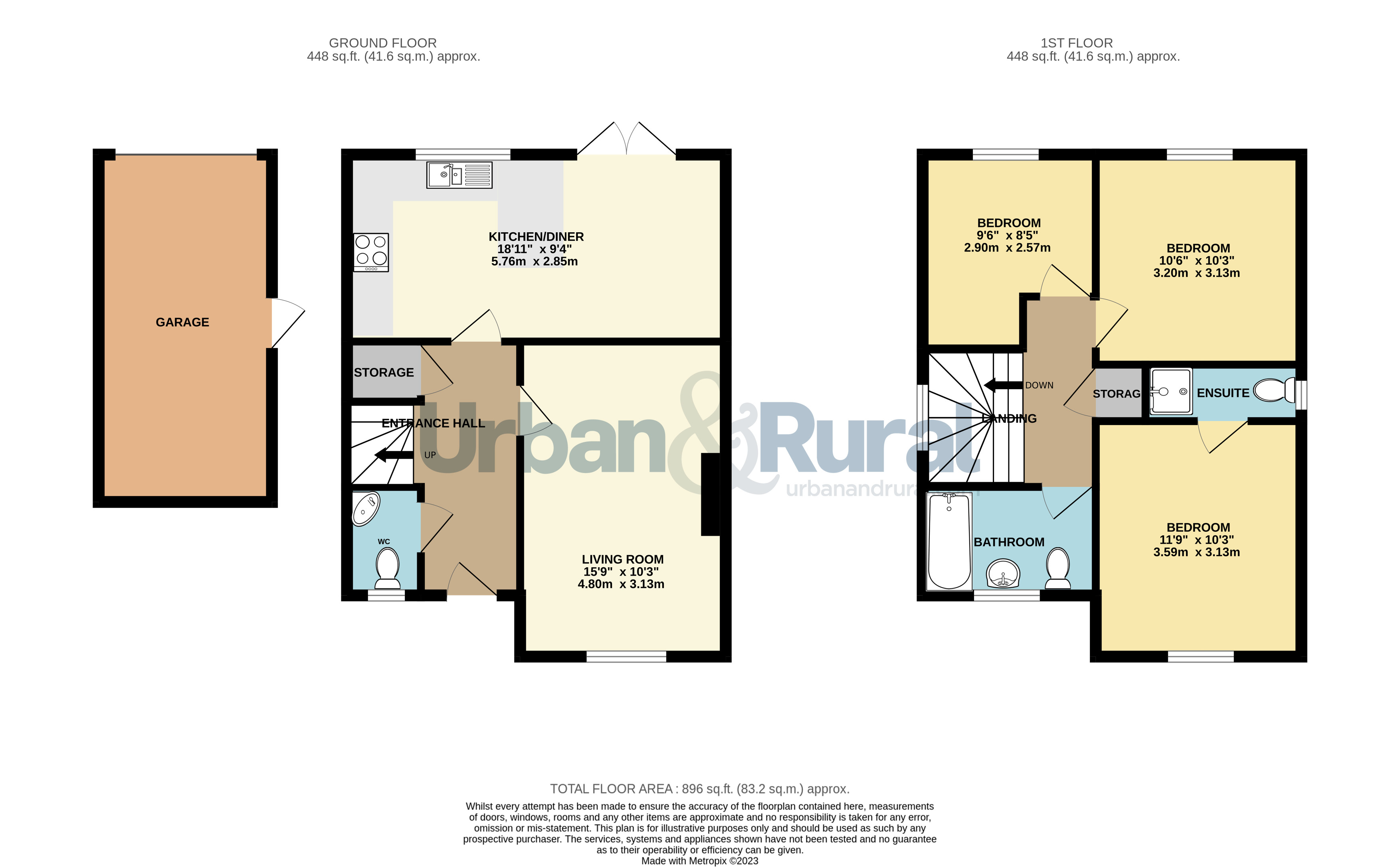 Cambridge Road, Bedford, Bedfordshire MK42, 3 bedroom detached house