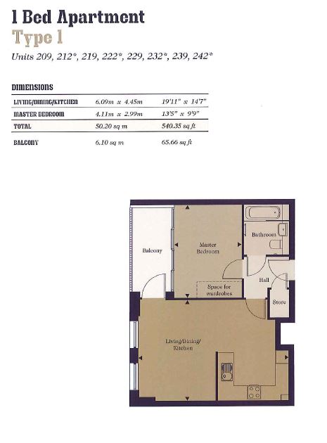 1 Bedrooms Flat for sale in Levett House, St Bernards Gate Denman Avenue UB2