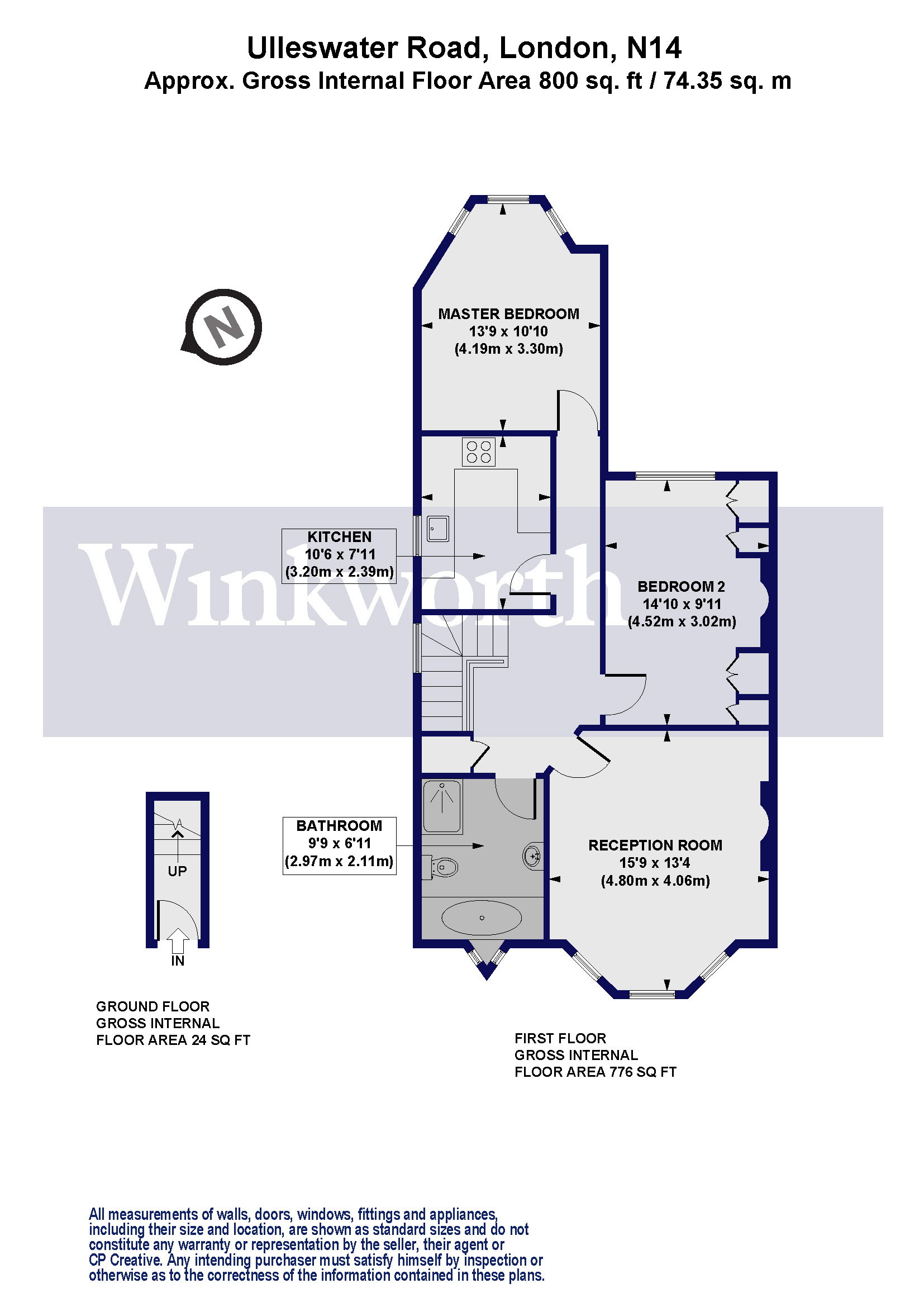 2 Bedrooms Flat for sale in Ulleswater Road, London N14