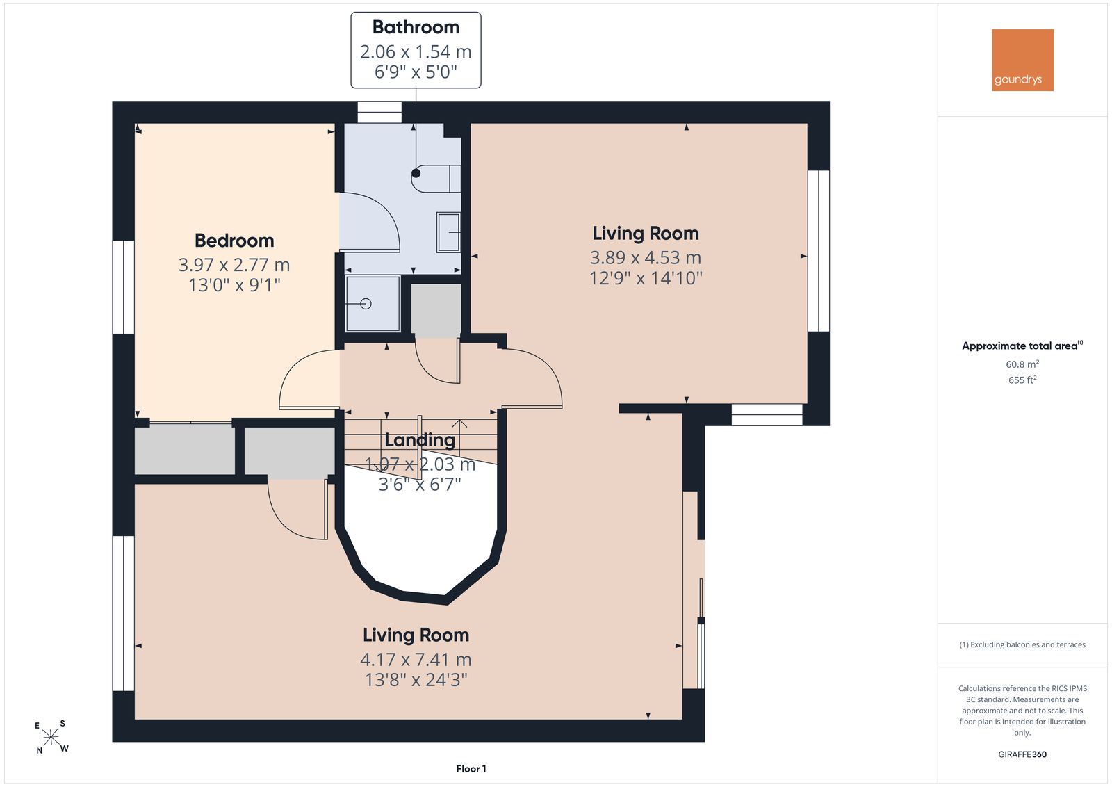 2 Sunnyvale Meadow,, Penberthy Road, Portreath floorplan