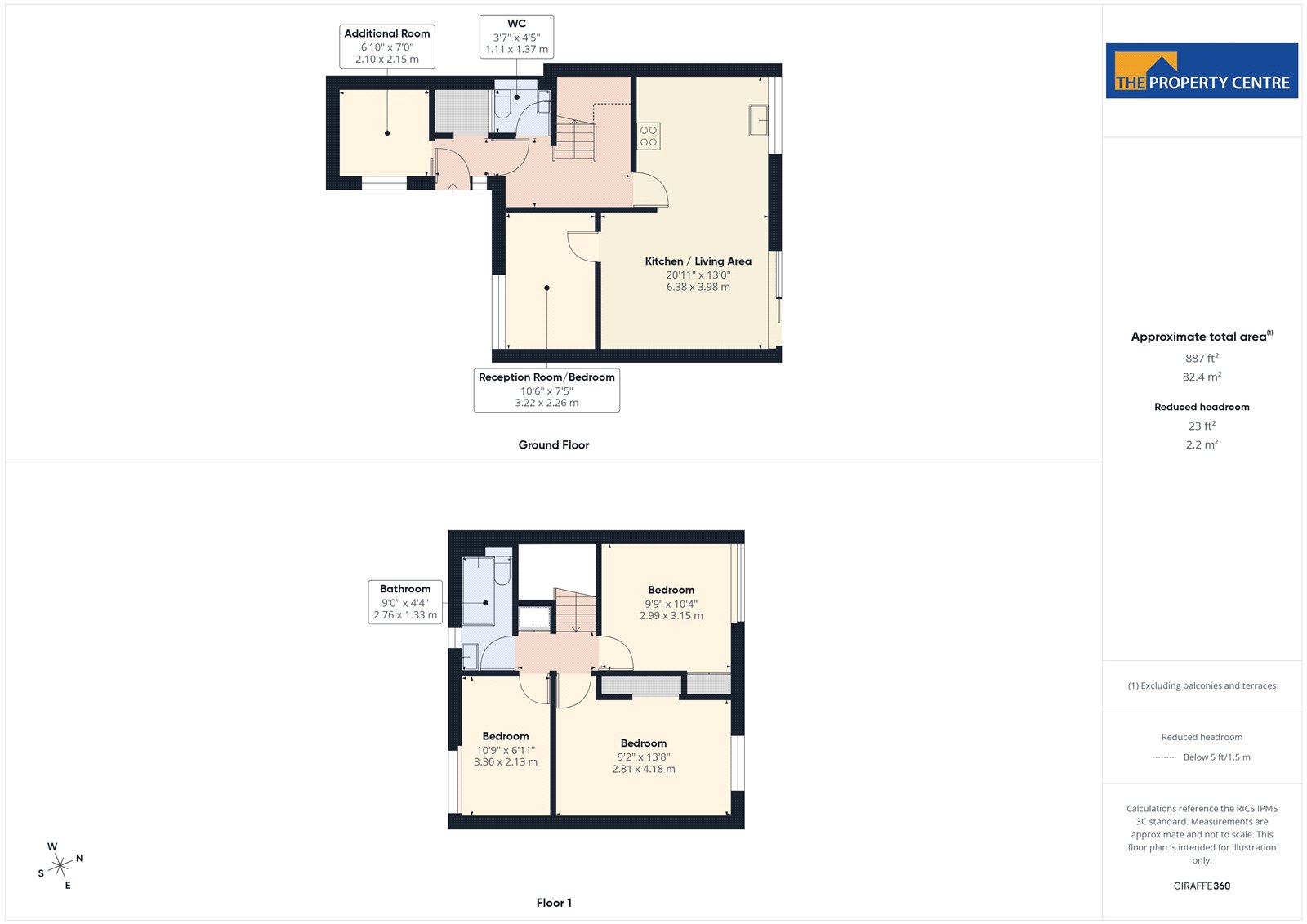 32, Yew Tree Way, Gloucester floorplan